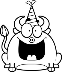 Cartoon Bull Birthday Party