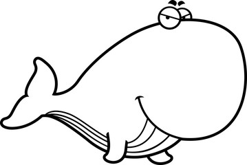 Sly Cartoon Whale