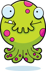 Happy Cartoon Monster