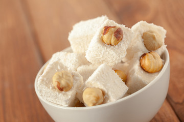 traditional eastern desserts on the table