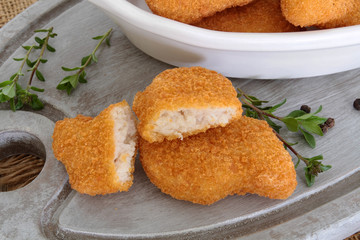 nuggets de poulet