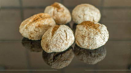 Freshly baked bread