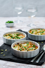 cheese pepita oats sweet potato casserole