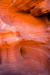 Red rock sandstone in the lake mead national recreation area, Nevada