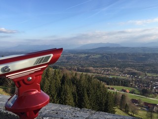 Sicht auf die Alpen 4