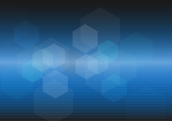 Obraz premium Abstract blue digital light background