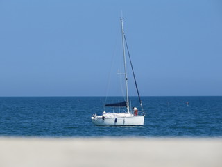 Obraz premium Barca a vela