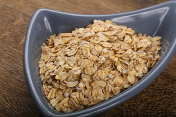 Raw oatmeal