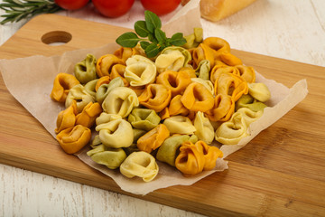 Raw tortellini
