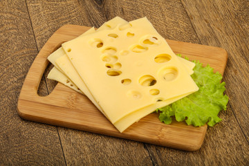 Sliced cheese
