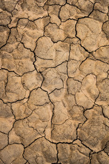 Dry Cracked Lake Bed