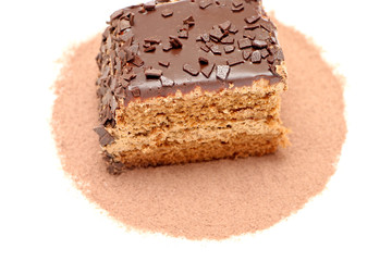 a chocolate sweet cake