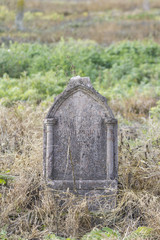 Old tombstone
