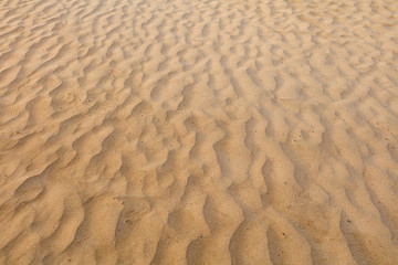 Sand formations looking like dunes