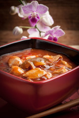 Chinese chicken with vegetables.