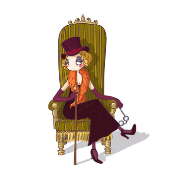 Ringmaster at the circus