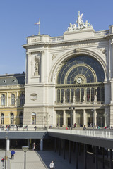 Naklejka premium Keleti railway station in Budapest