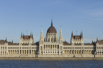 Fototapeta premium Hungarian Parliament Building in Budapest