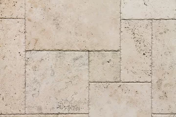 Afwasbaar Fotobehang Steen Natuurlijke Italiaanse steen. Glad travertijn oppervlak
