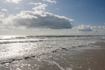 Surf and Clouds
