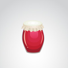 Jam vector icon.