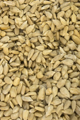 This is a photograph of hulled Sunflower Seeds