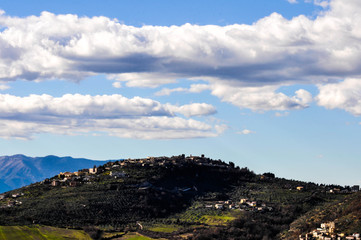 Naklejka premium Nuvole