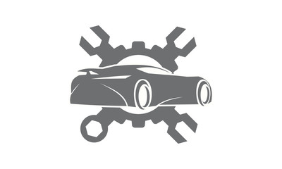 Car Gear Wrench Logo