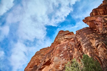 Incredibly beautiful landscape in Zion National Park, Washington County, Utah, USA.