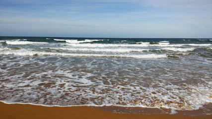 Ramla beach - The red sand beach at Gozo island, Malta