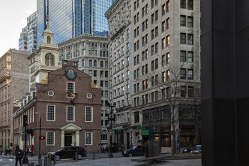 Fototapeta na wymiar Old State House, Boston, Massachusetts