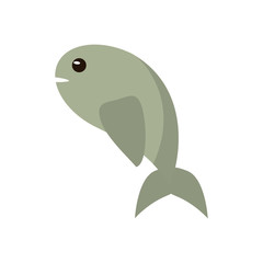 fish animal symbol religion vector illustration eps 10