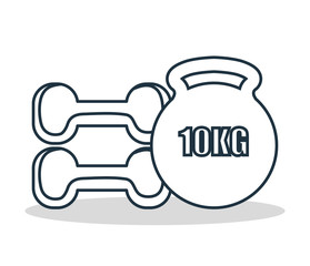 healthy lifestyle flat icons vector illustration design