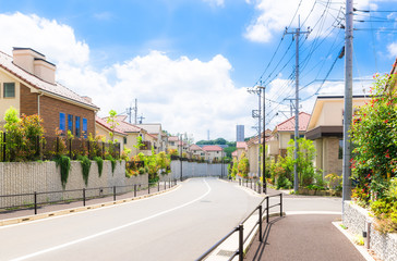 新興住宅街イメージ