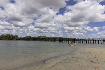 A beautiful sunny day in Guamare, RN, Brazil