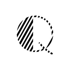letter Q logo vector