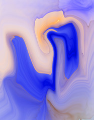 Colorful psychedelic liquefied background