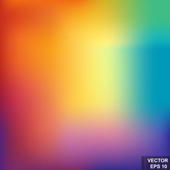 Abstract blurred background. Bright. Rainbow. For your design.