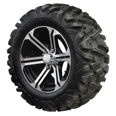 Wheel with high tread for ATV.