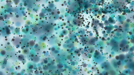 Beautiful colorful bokeh blurred background defocused dots