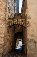 Obraz premium Saint-Guilhem-le-Désert, Occitanie, France.