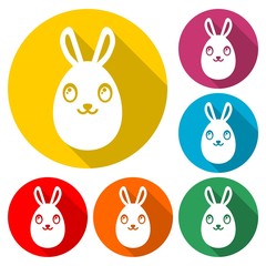 Easter egg with Bunny ears - Illustration