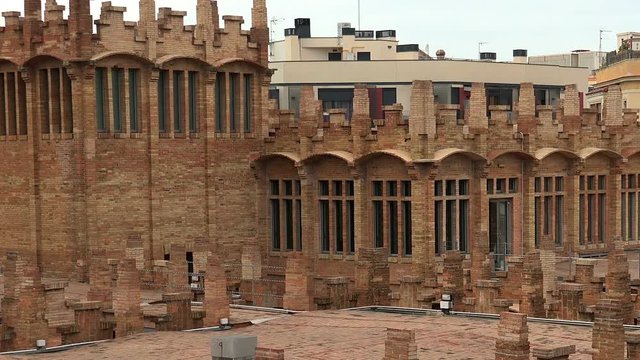 Caixaforum Museum, Casaramona. Barcelona, Spain.