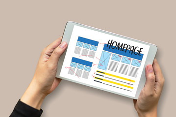 HOMEPAGE Global Address Browser Internet Website Design Software Media WWW  Domain HTML Innovation Technology Homepage