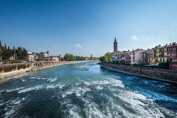 Obraz premium Verona Italy - Cityscape of Verona, Veneto