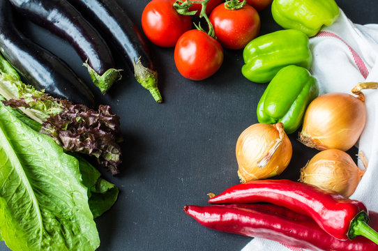 Organic food concept