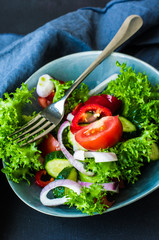 Organic food concept