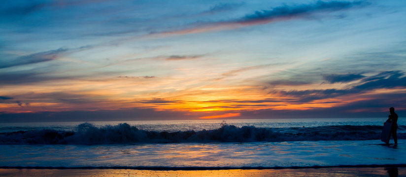 Panorama of a sunset © Lucas