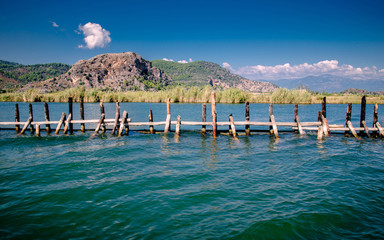 Fischgatter an der lykischen Küste