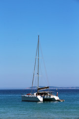 Fototapeta premium Catamaran yacht